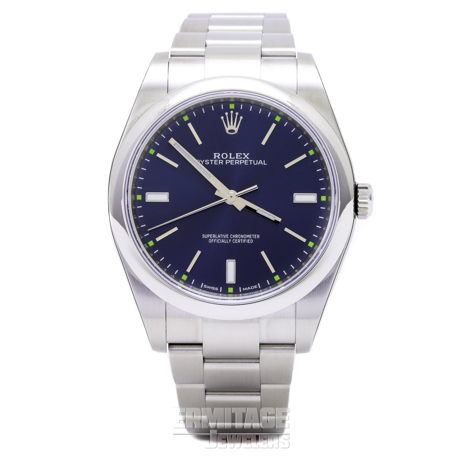 2016 Blue Rolex Oyster Perpetual Ref. 114300